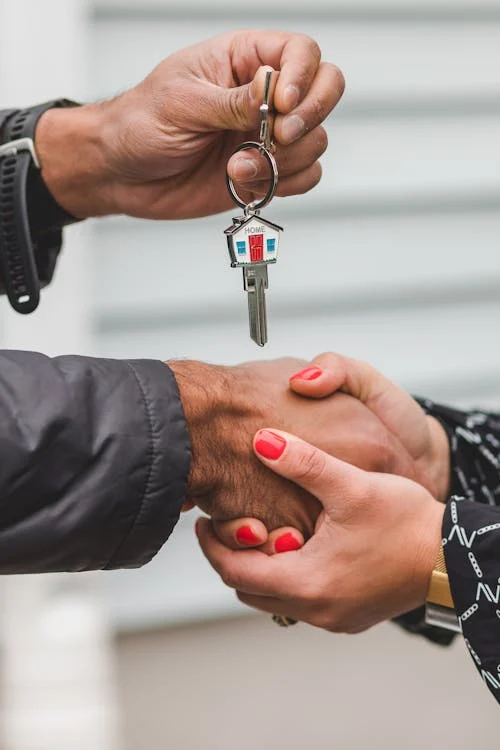 The keys to a new home